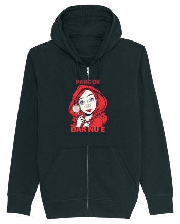 PARE OK, DAR NU E  - SCUFITA ROSIE Black