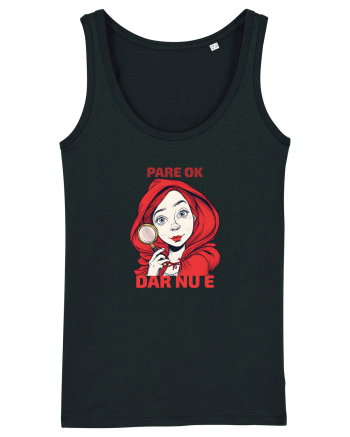 PARE OK, DAR NU E  - SCUFITA ROSIE Black