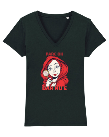 PARE OK, DAR NU E  - SCUFITA ROSIE Black