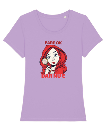 PARE OK, DAR NU E  - SCUFITA ROSIE Lavender Dawn