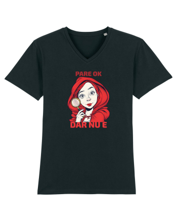 PARE OK, DAR NU E  - SCUFITA ROSIE Black