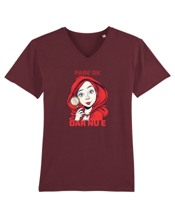 PARE OK, DAR NU E  - SCUFITA ROSIE Burgundy