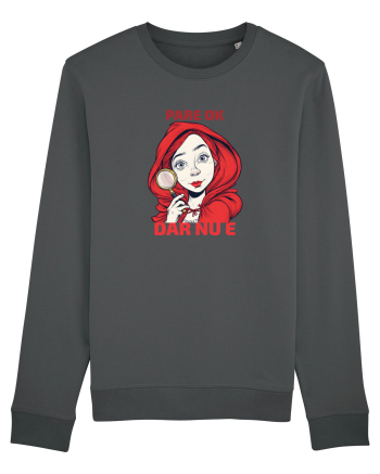 PARE OK, DAR NU E  - SCUFITA ROSIE Anthracite