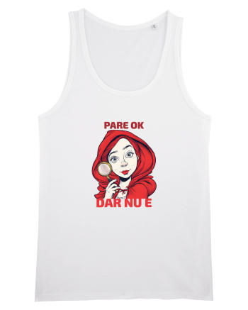 PARE OK, DAR NU E  - SCUFITA ROSIE White