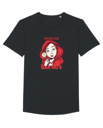 PARE OK, DAR NU E  - SCUFITA ROSIE Black