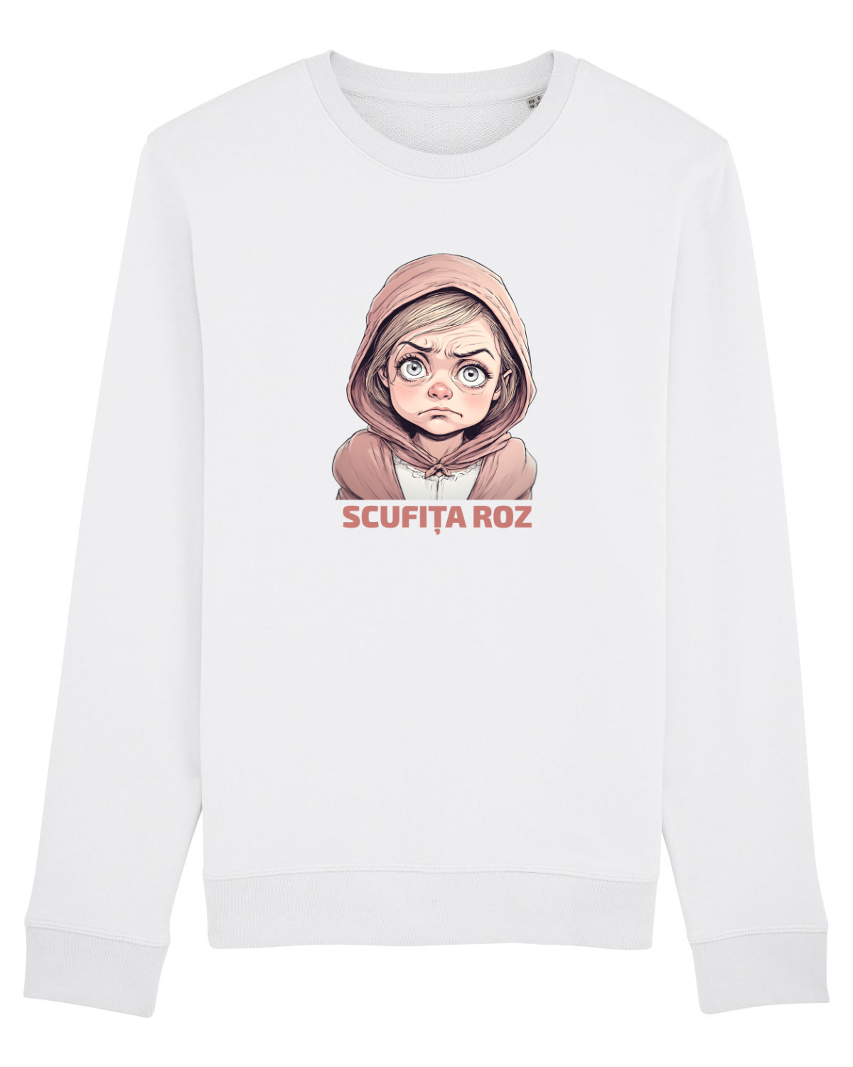 Bluză mânecă lungă Unisex Rise White
