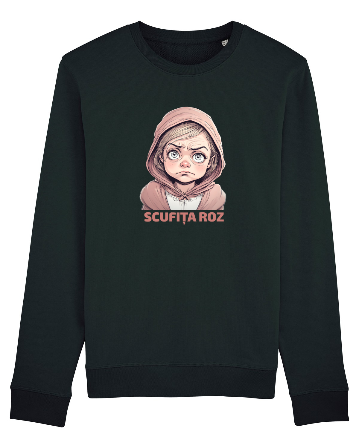 Bluză mânecă lungă Unisex Rise Black