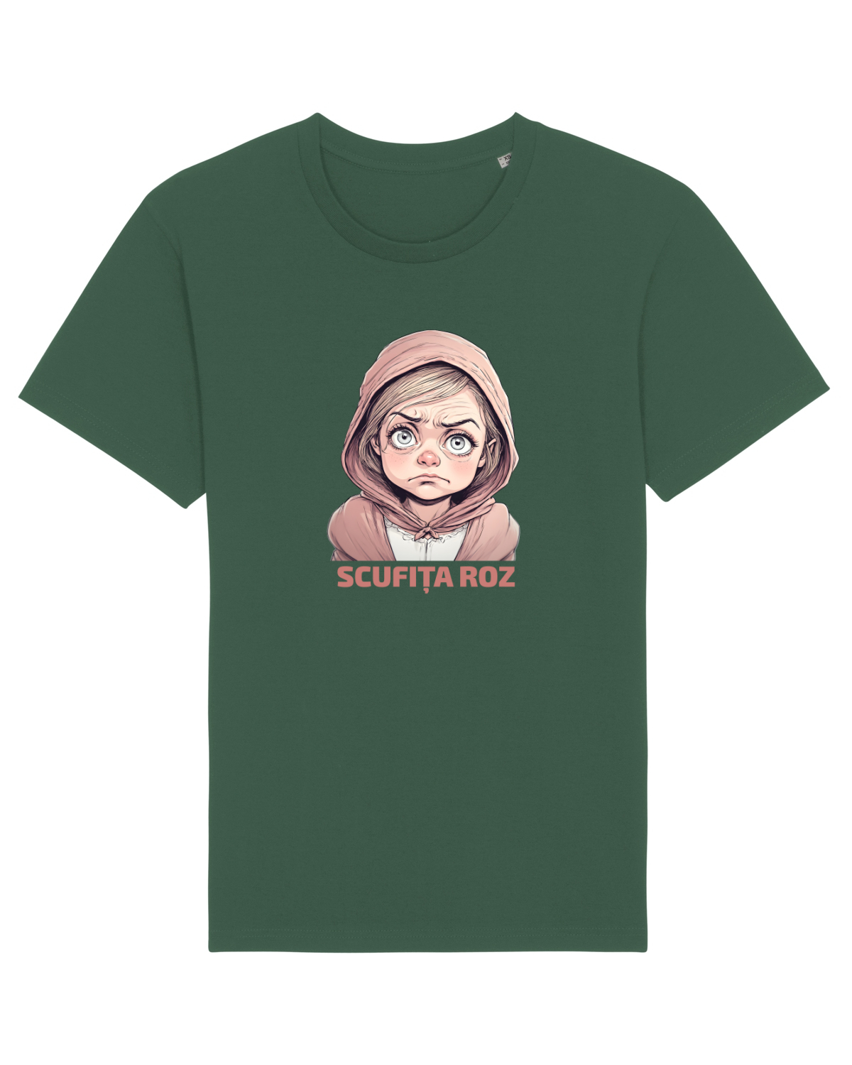 Tricou mânecă scurtă Unisex Rocker Bottle Green