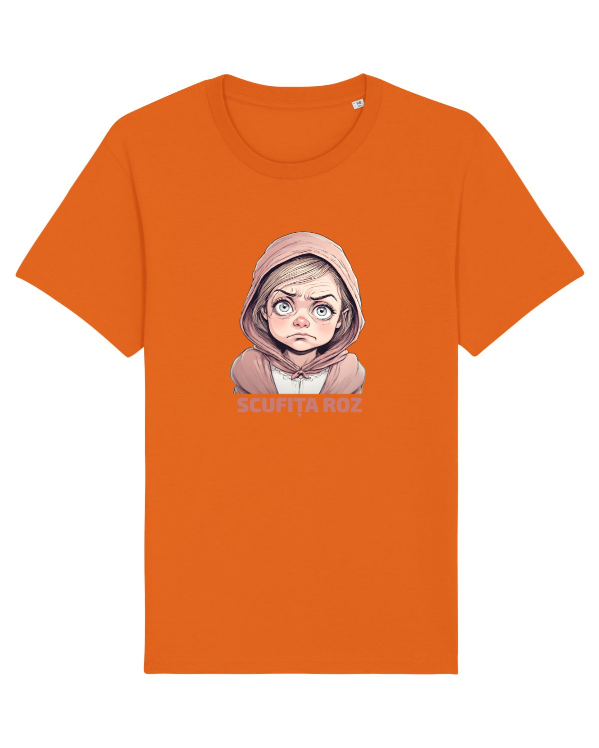 Tricou mânecă scurtă Unisex Rocker Bright Orange