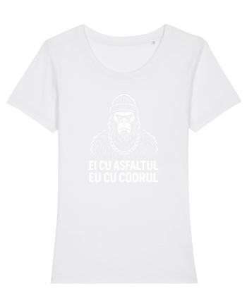 Eu cu Codrul – Atitudine Fără Asfalt White
