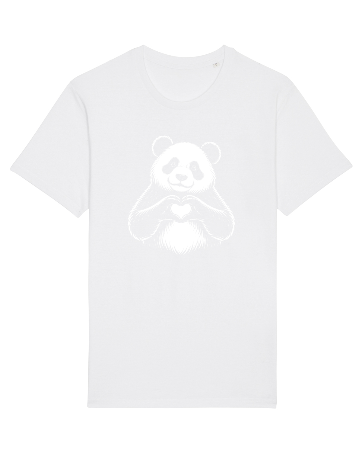 Tricou mânecă scurtă Unisex Rocker White
