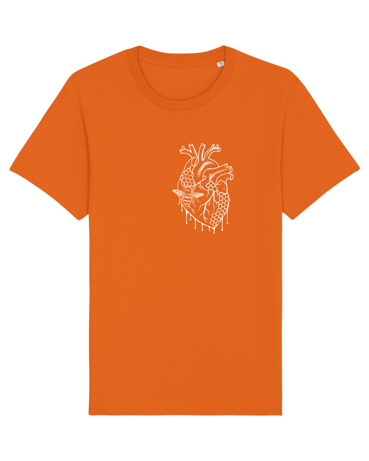 Tricou mânecă scurtă Unisex Rocker Bright Orange