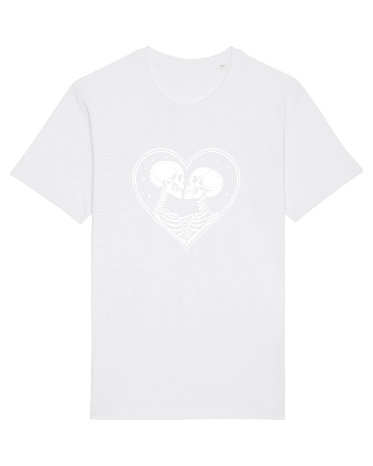 Tricou mânecă scurtă Unisex Rocker White