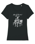 After All This Time? Always. Tricou mânecă scurtă guler larg fitted Damă Expresser