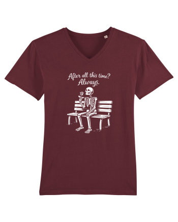 After All This Time? Always. Burgundy