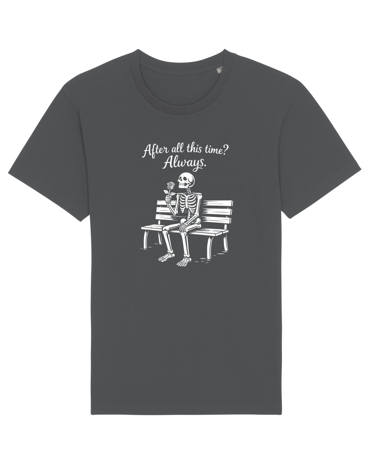 Tricou mânecă scurtă Unisex Rocker Anthracite