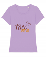 Taco Lover Tricou mânecă scurtă guler larg fitted Damă Expresser