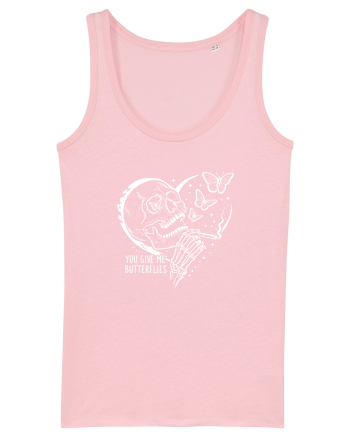 You Give Me Butterflies Cotton Pink
