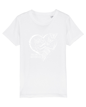 You Give Me Butterflies White