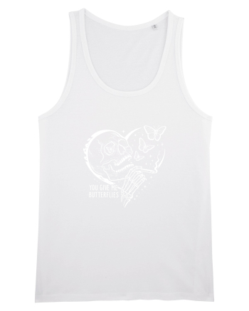 You Give Me Butterflies White