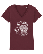 I Can Buy Myself Flowers Tricou mânecă scurtă guler V Damă Evoker
