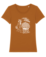 I Can Buy Myself Flowers Tricou mânecă scurtă guler larg fitted Damă Expresser