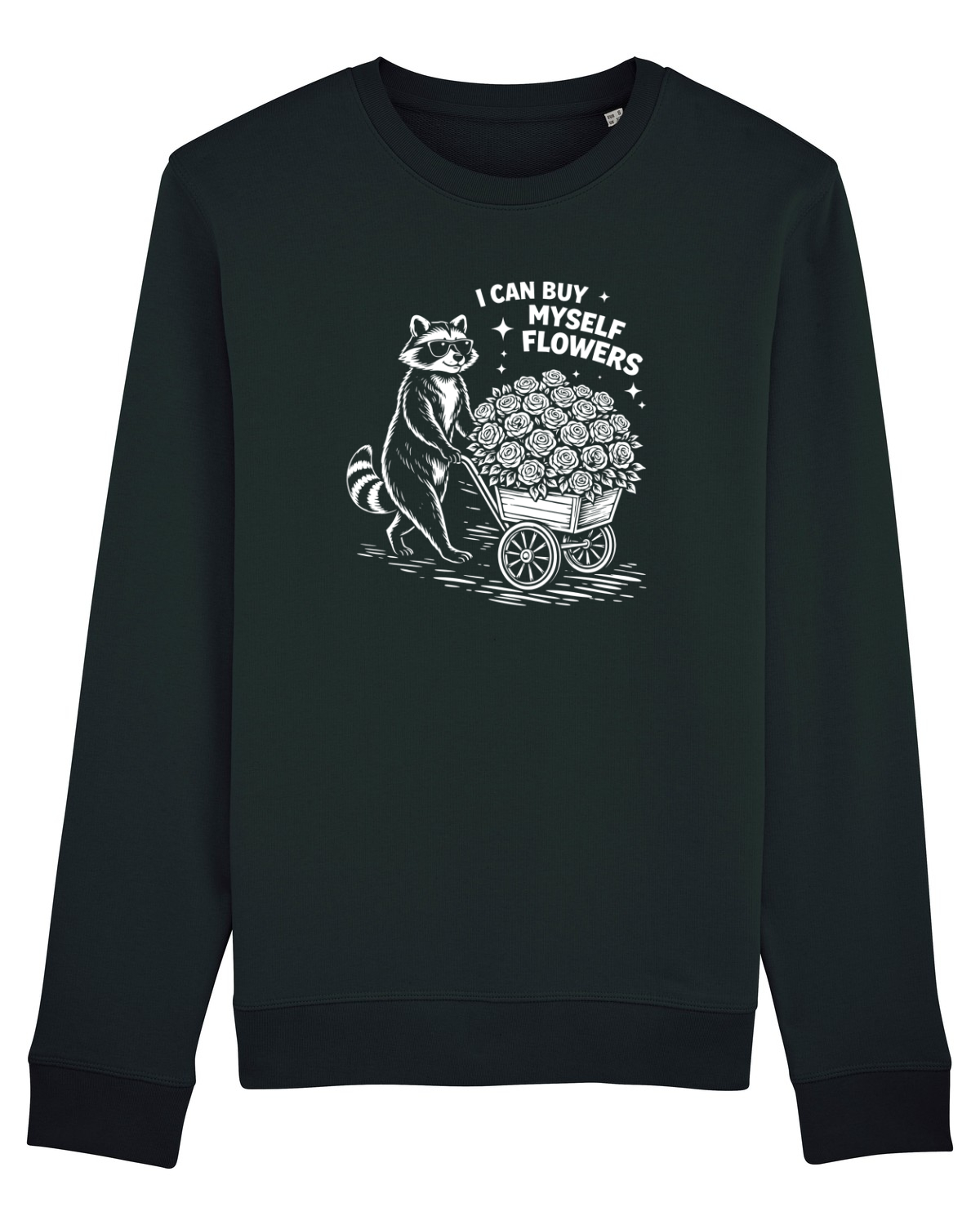 Bluză mânecă lungă Unisex Rise Black