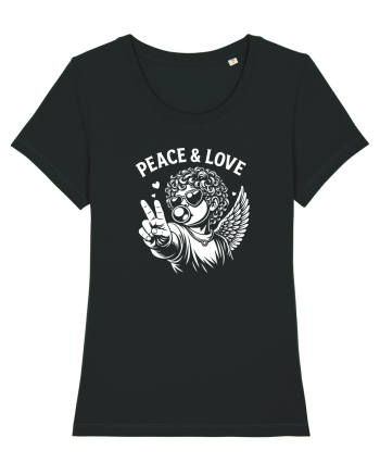 Peace & Love Baby Black
