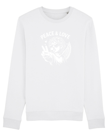 Peace & Love Baby White