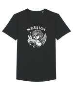 Peace & Love Baby Tricou mânecă scurtă guler larg Bărbat Skater