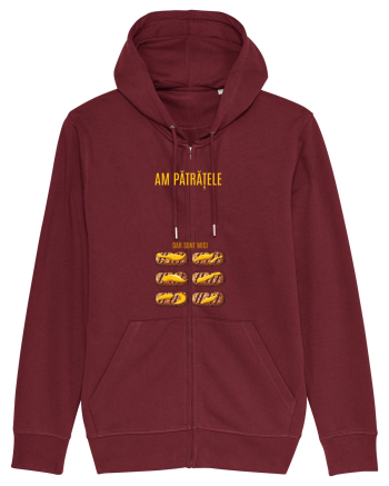 AM PATRATELE... DAR SUNT MICI (cu mustar) Burgundy