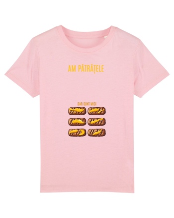 AM PATRATELE... DAR SUNT MICI (cu mustar) Cotton Pink