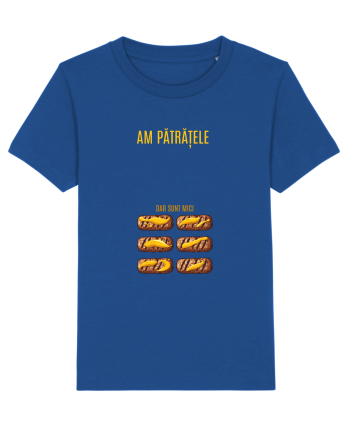 AM PATRATELE... DAR SUNT MICI (cu mustar) Majorelle Blue