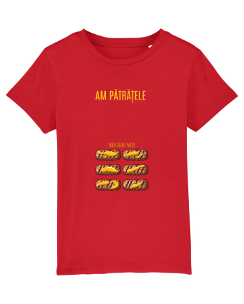 AM PATRATELE... DAR SUNT MICI (cu mustar) Red