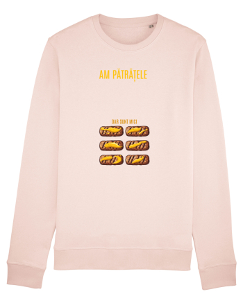 AM PATRATELE... DAR SUNT MICI (cu mustar) Candy Pink