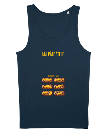 AM PATRATELE... DAR SUNT MICI (cu mustar) Navy