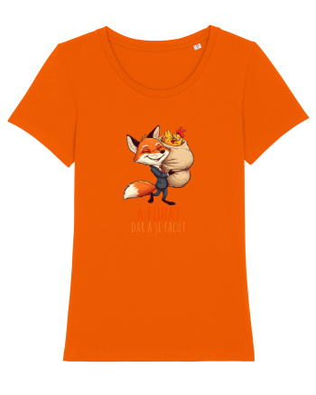 A FURAT, DAR A SI FACUT -  gaina furata - Mentalitate romaneasca. Romani Bright Orange