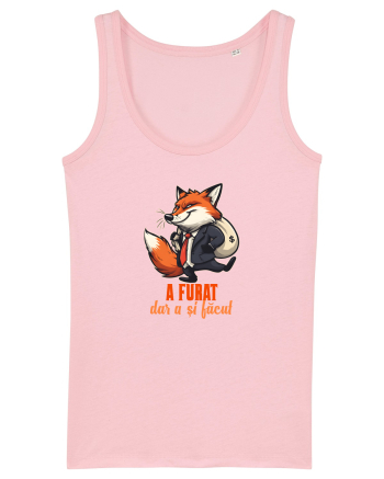 A FURAT, DAR A SI FACUT - sac cu bani - Mentalitate romaneasca. Romani Cotton Pink