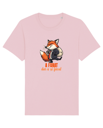 A FURAT, DAR A SI FACUT - sac cu bani - Mentalitate romaneasca. Romani Cotton Pink