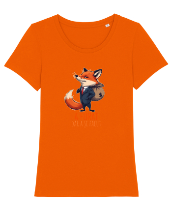 A FURAT, DAR A SI FACUT - sac cu bani - Mentalitate romaneasca. Romani 2 Bright Orange