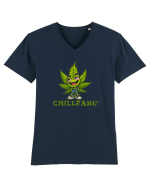 CHILL - CHILLEANU - SPART  Tricou mânecă scurtă guler V Bărbat Presenter