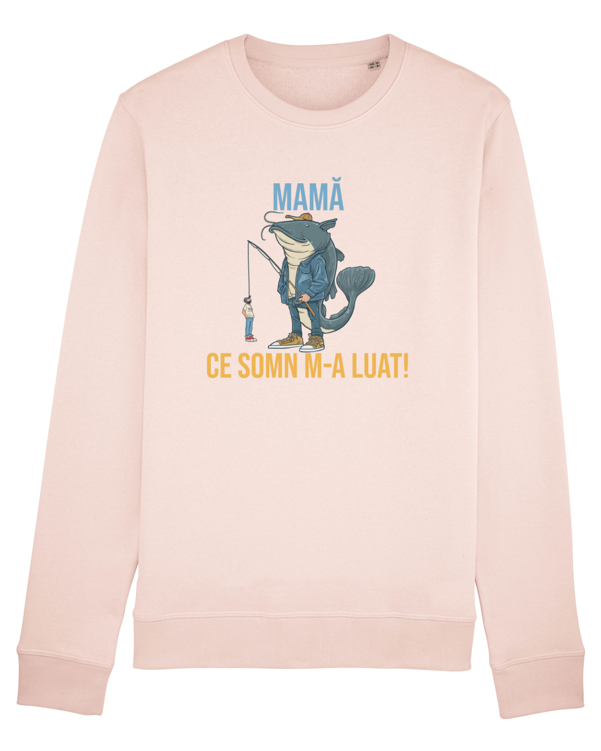 Bluză mânecă lungă Unisex Rise Candy Pink