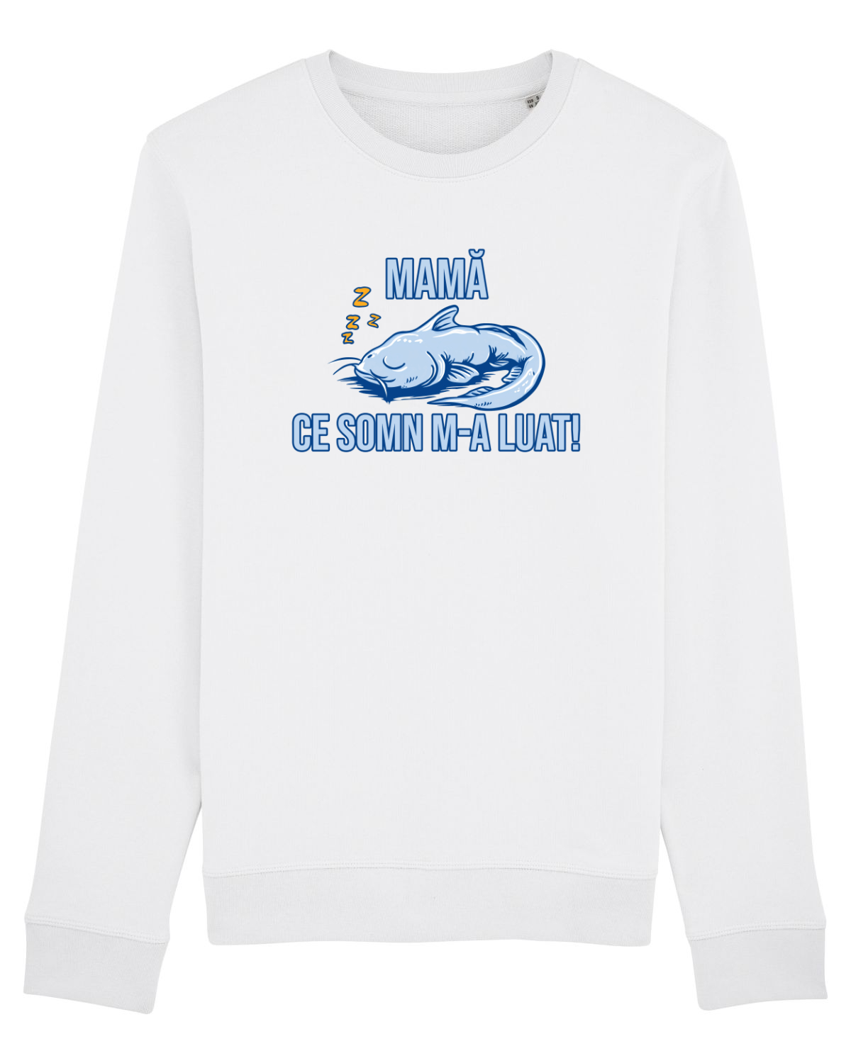 Bluză mânecă lungă Unisex Rise White