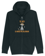 TE UITI CA MATA IN CALENDAR 1 Hanorac cu fermoar Unisex Connector