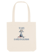 TE UITI CA MATA IN CALENDAR 3 Sacoșă textilă