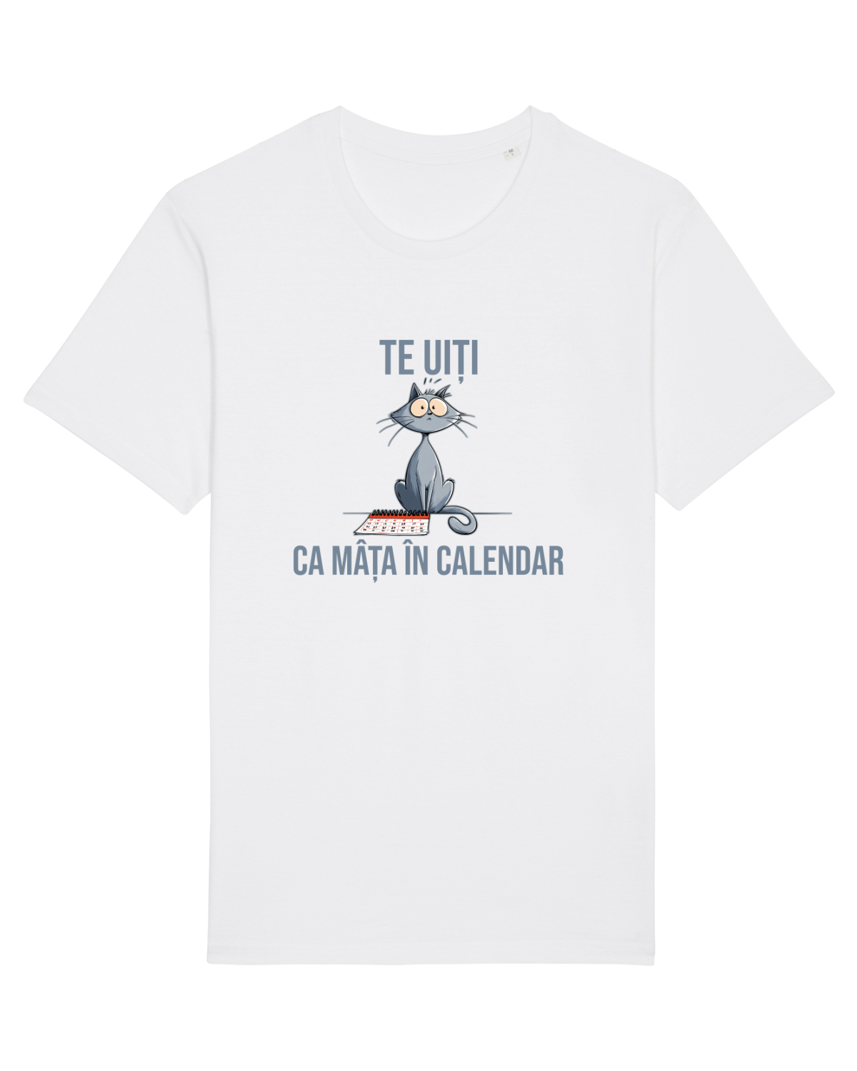 Tricou mânecă scurtă Unisex Rocker White