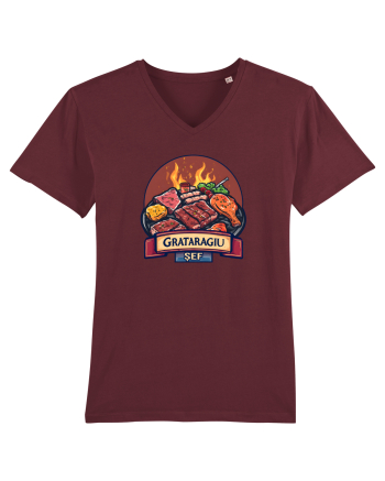 GRATARAGIU SEF - SEFUL GRATARULUI Burgundy
