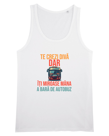 TE CREZI DIVA, DAR ITI MIROASE MANA A BARA DE AUTOBUZ 1 White