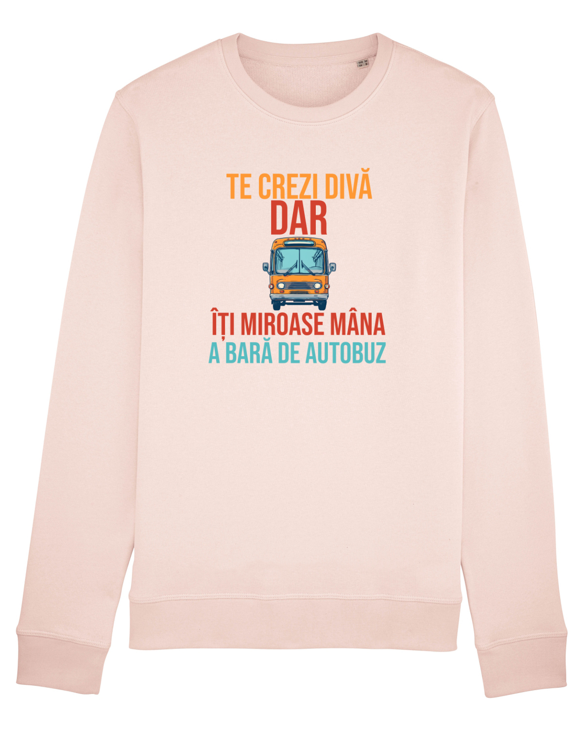 Bluză mânecă lungă Unisex Rise Candy Pink