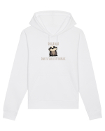 DRAGALASA, DAR CU SUFLET DE BURSUC / VIEZURE - PUSA PE HARȚA Hanorac Unisex Drummer